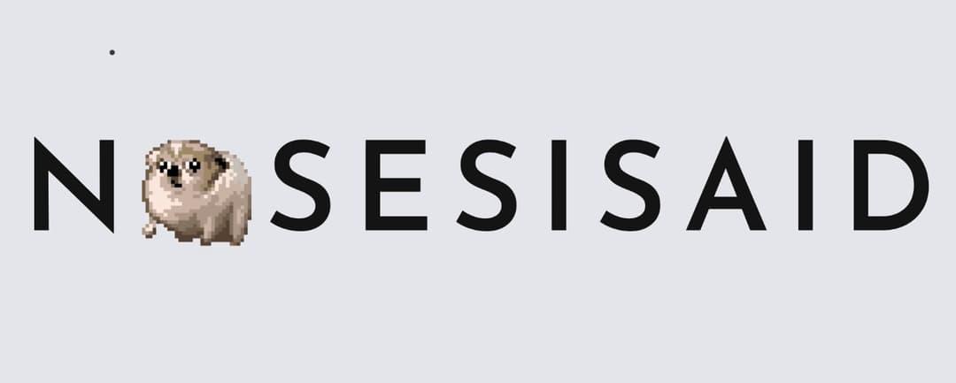 Nosesisaid blog